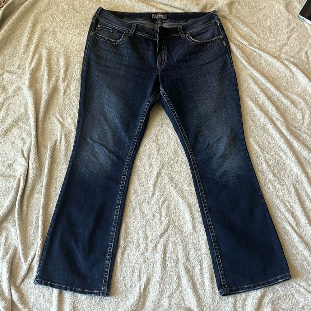 Woman’s Silver Brand Jeans